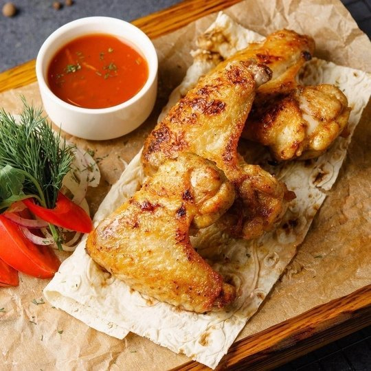 Шашлык из куриных крылышек