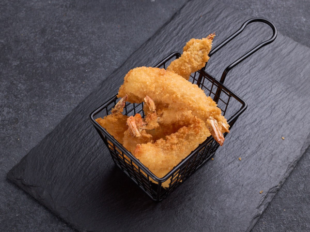 КОРОЛЕВСКИЕ КРЕВЕТКИ В ТЕМПУРЕ 6 ШТ