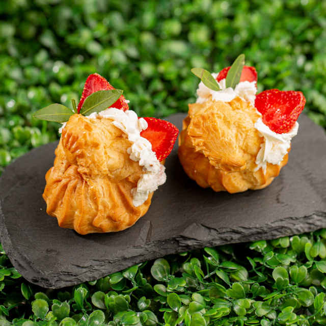 Заварная булочка с кремом "пломбир"