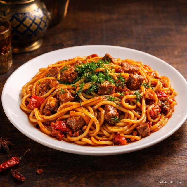 Жареный лагман