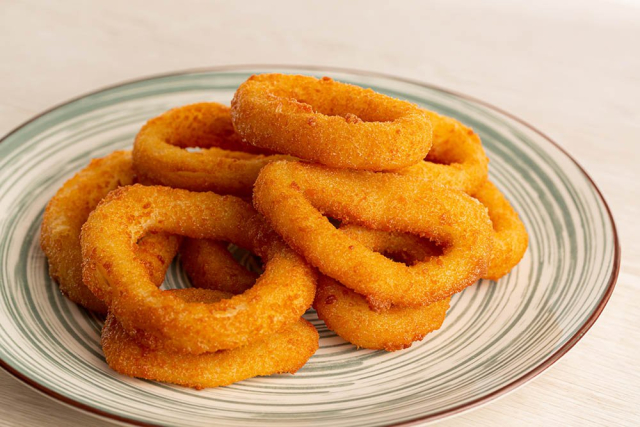 Кольца кальмара в кляре