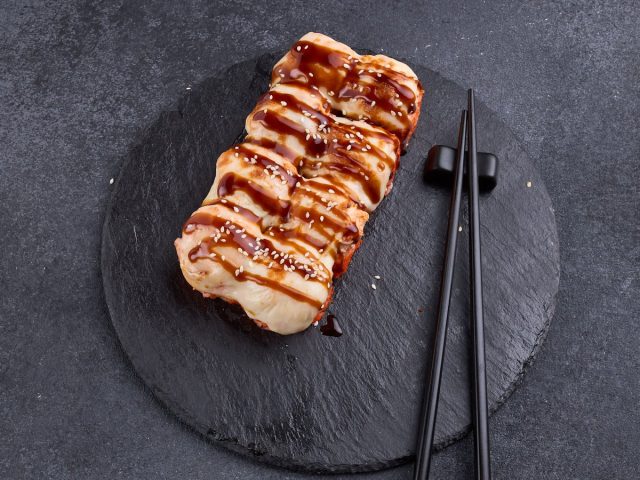 ЗАПЕЧЁННЫЙ РОЛЛ ЭБИ ЧИЗ С КРЕВЕТКОЙ