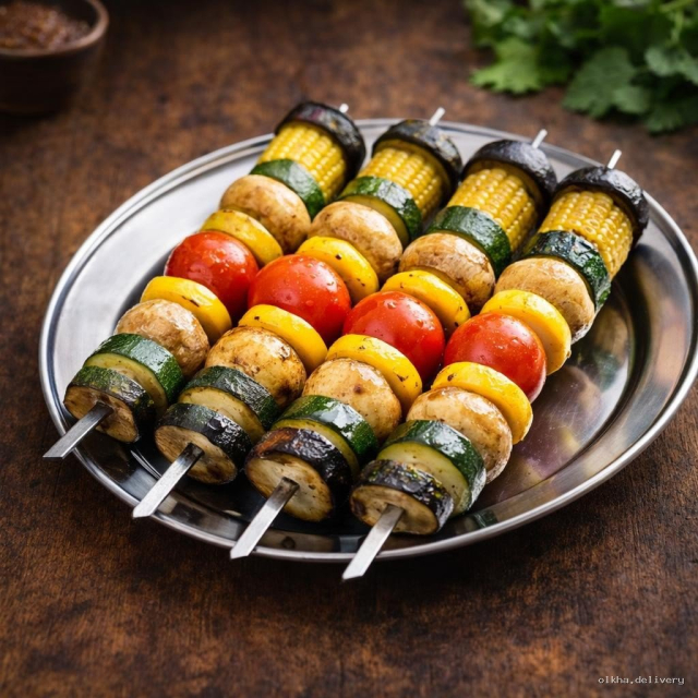 Овощи на мангале