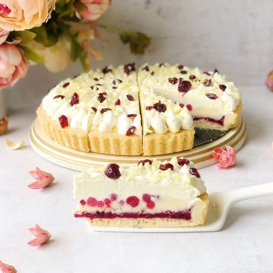 Брусничный пирог