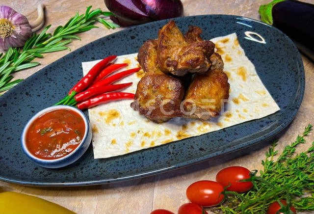 Шашлык из свиной шейки