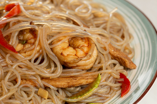 Хрустальная с курицей и тигр.креветками