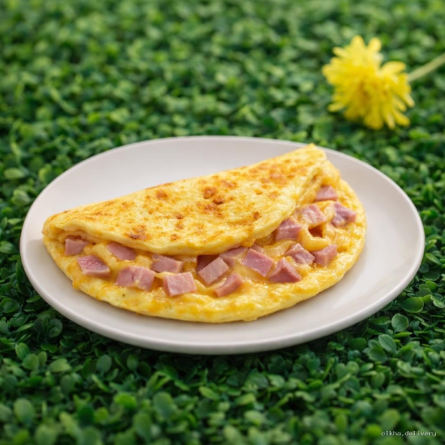 Омлет Ветчина Сыр
