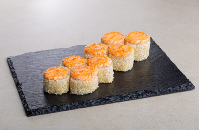 Краб в кунжуте