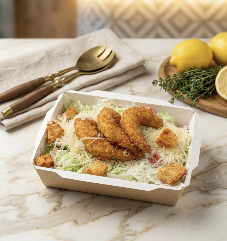 Цезарь с креветками