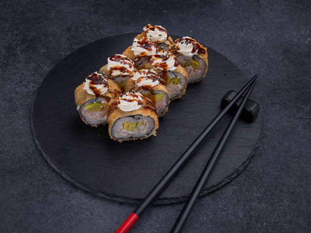 СЛИВОЧНЫЙ КРАБ ТЕМПУРА