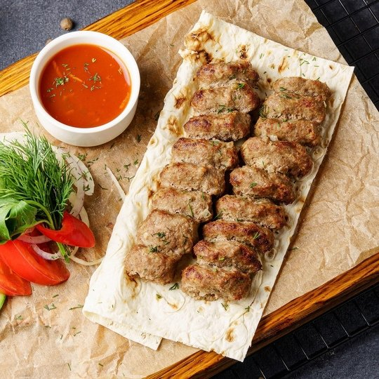 Люля-кебаб из баранины