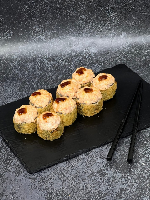 ТИГРОВАЯ ТЕМПУРА С ЛОСОСЕМ